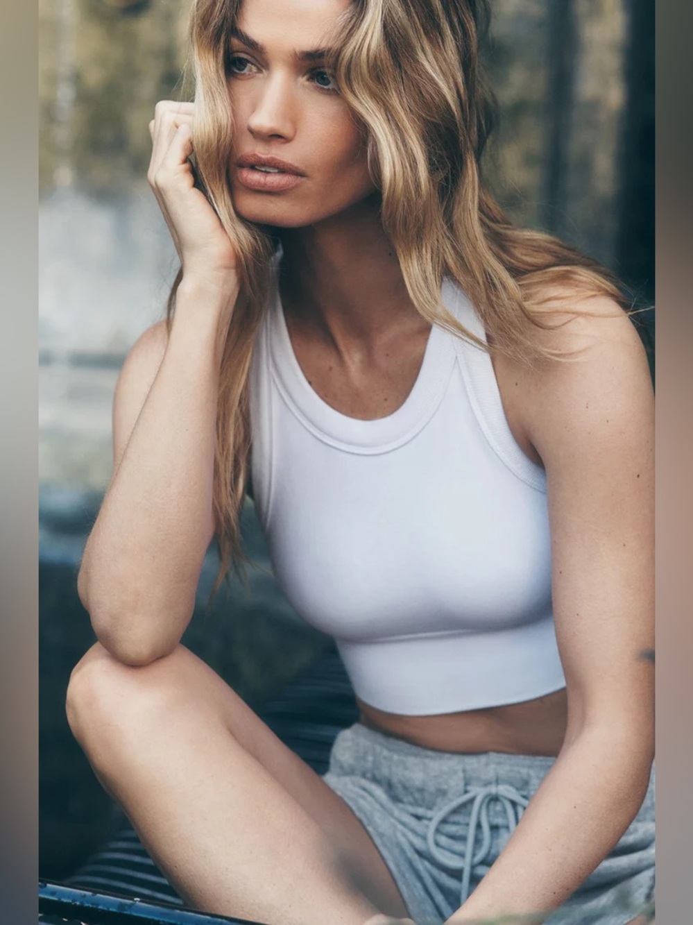 Alo Yoga Seamless Delight High Neck Bra